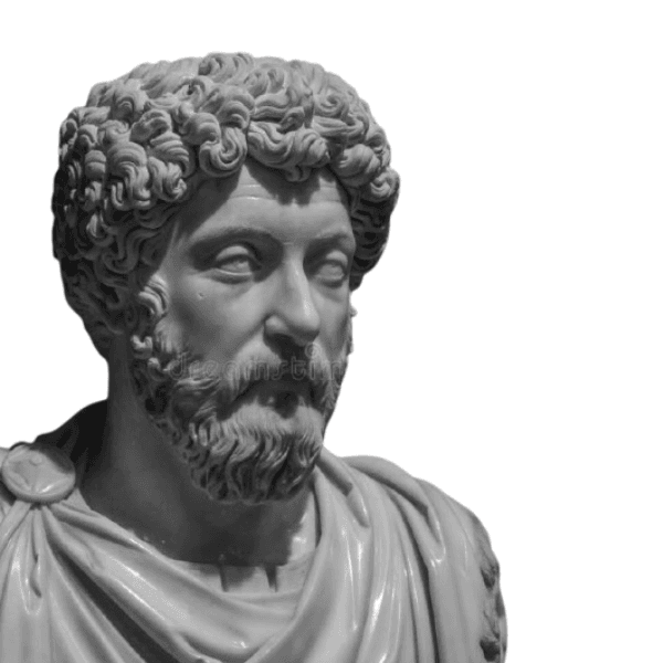 marcus aurelius image - inspiration for puru